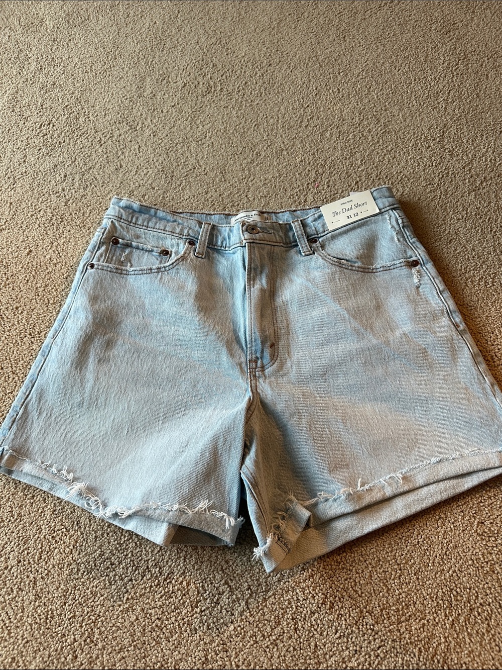 Abercrombie & Fitch Jean dad shorts